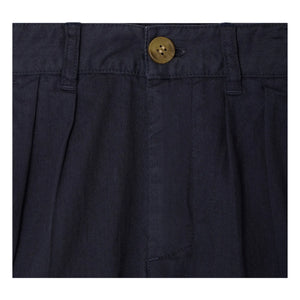 Bonpoint - Charles Organic Cotton Shorts | Navy Blue