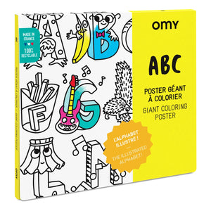 Omy - Large ABC Painting Poster