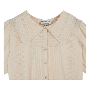 Emile et Ida - Vintage Cotton Blouse | Cream