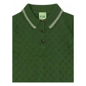 FUB - Polo MC Merino Wool | Green
