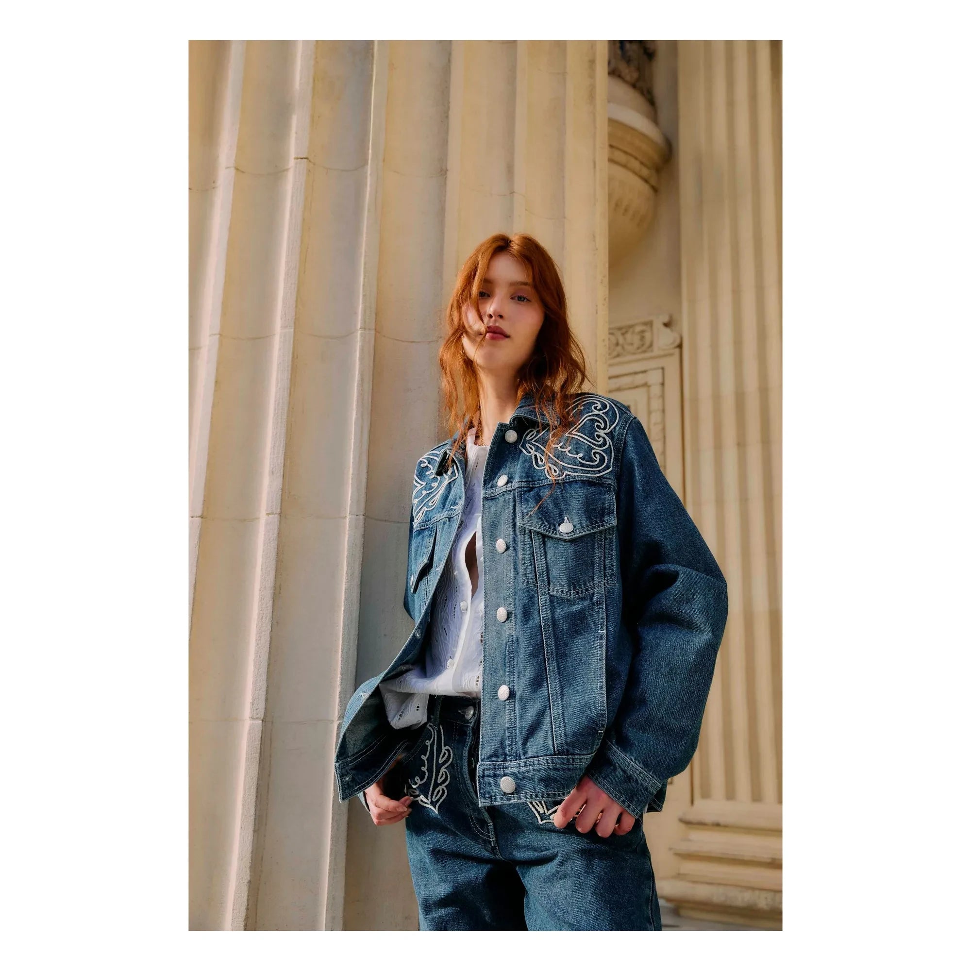 Farm Rio - Cornely Denim Jacket | Blue