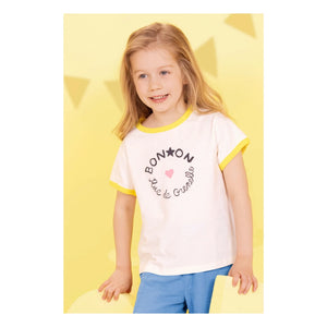 Bonton - Napo Contrast T-shirt | Cream