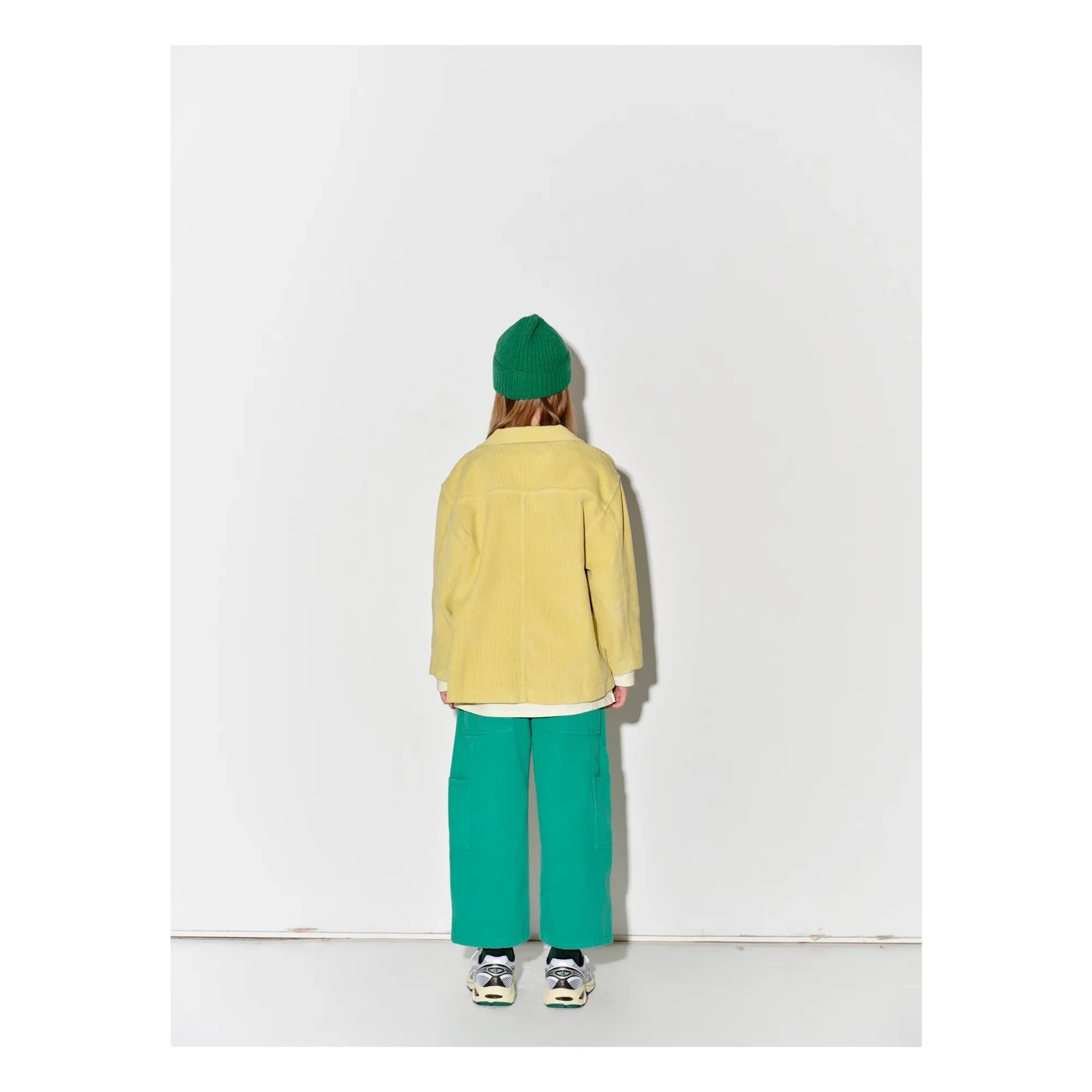 Main Story - Organic Cotton Velvet Overshirt | Yellow