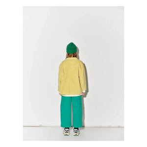 Main Story - Organic Cotton Velvet Overshirt | Yellow