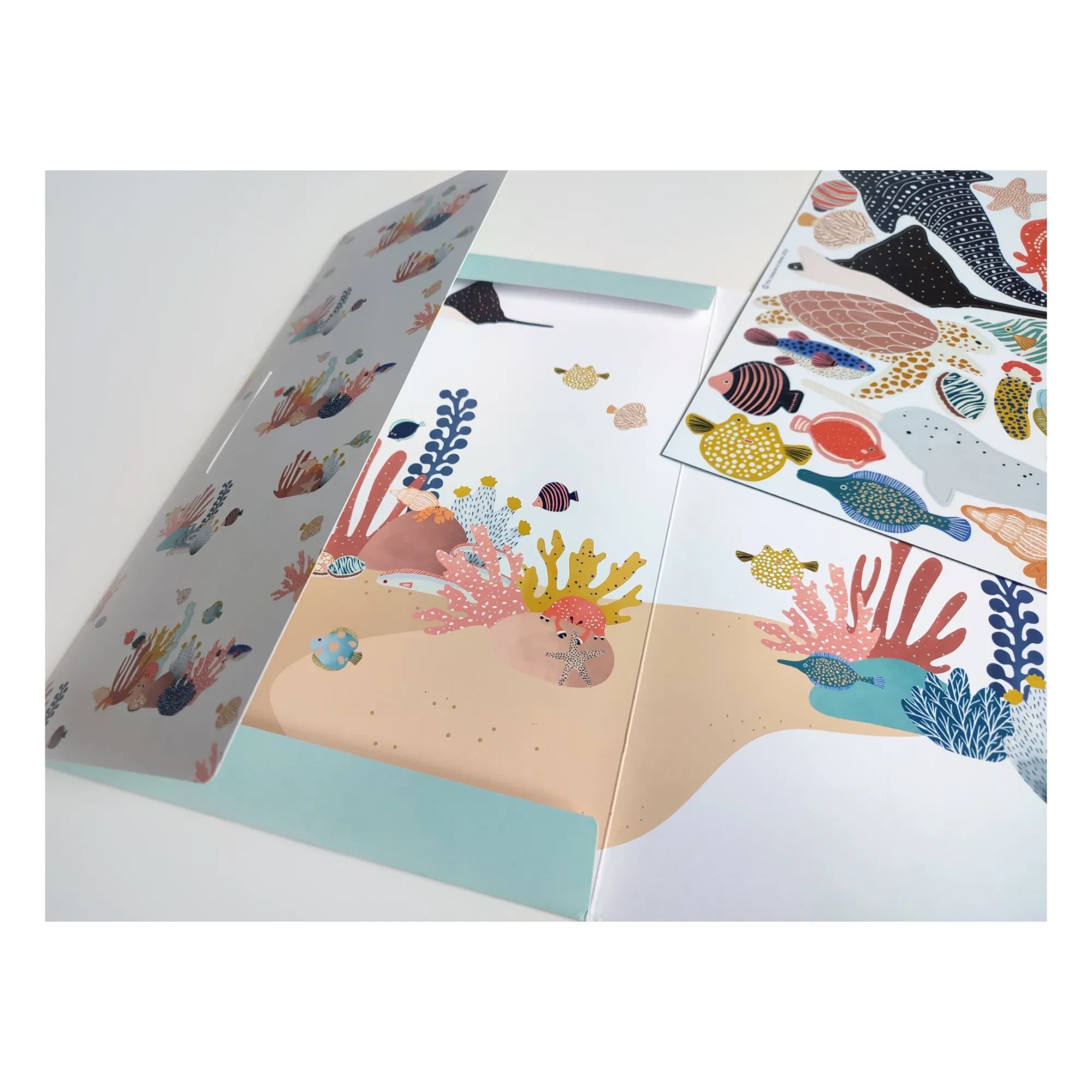 Ma Cabane à Rêves - Ocean Animal Magnets - Sea Floor
