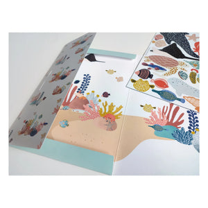 Ma Cabane à Rêves - Ocean Animal Magnets - Sea Floor
