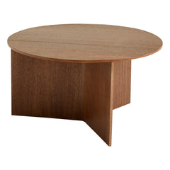 Hay - Half-round Wooden Table | Walnut