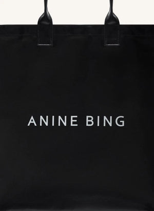 Anine Bing - Leonie Cotton tote bag | Black