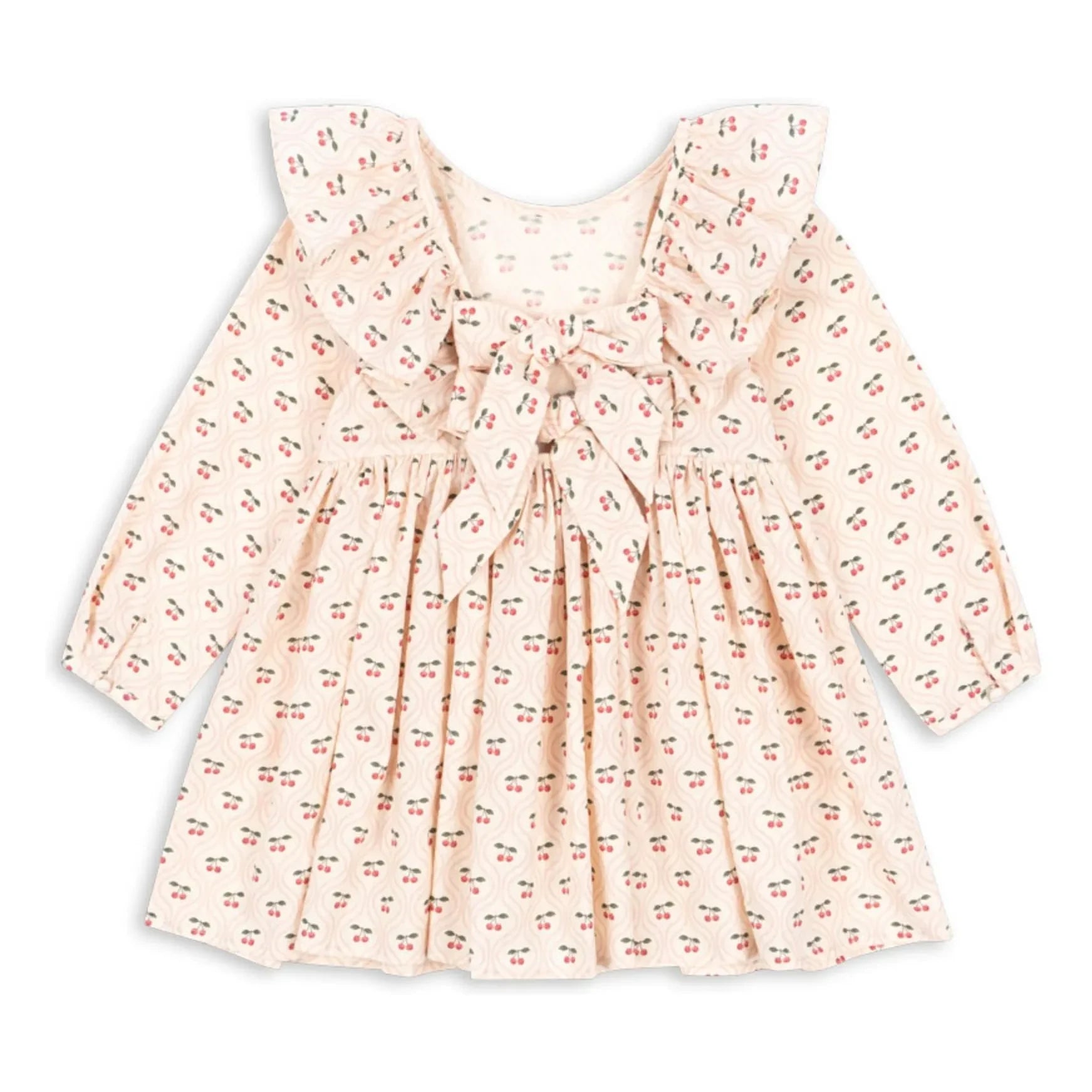 Konges Sløjd - Cianna Cherry Organic Cotton Dress | Powder Pink