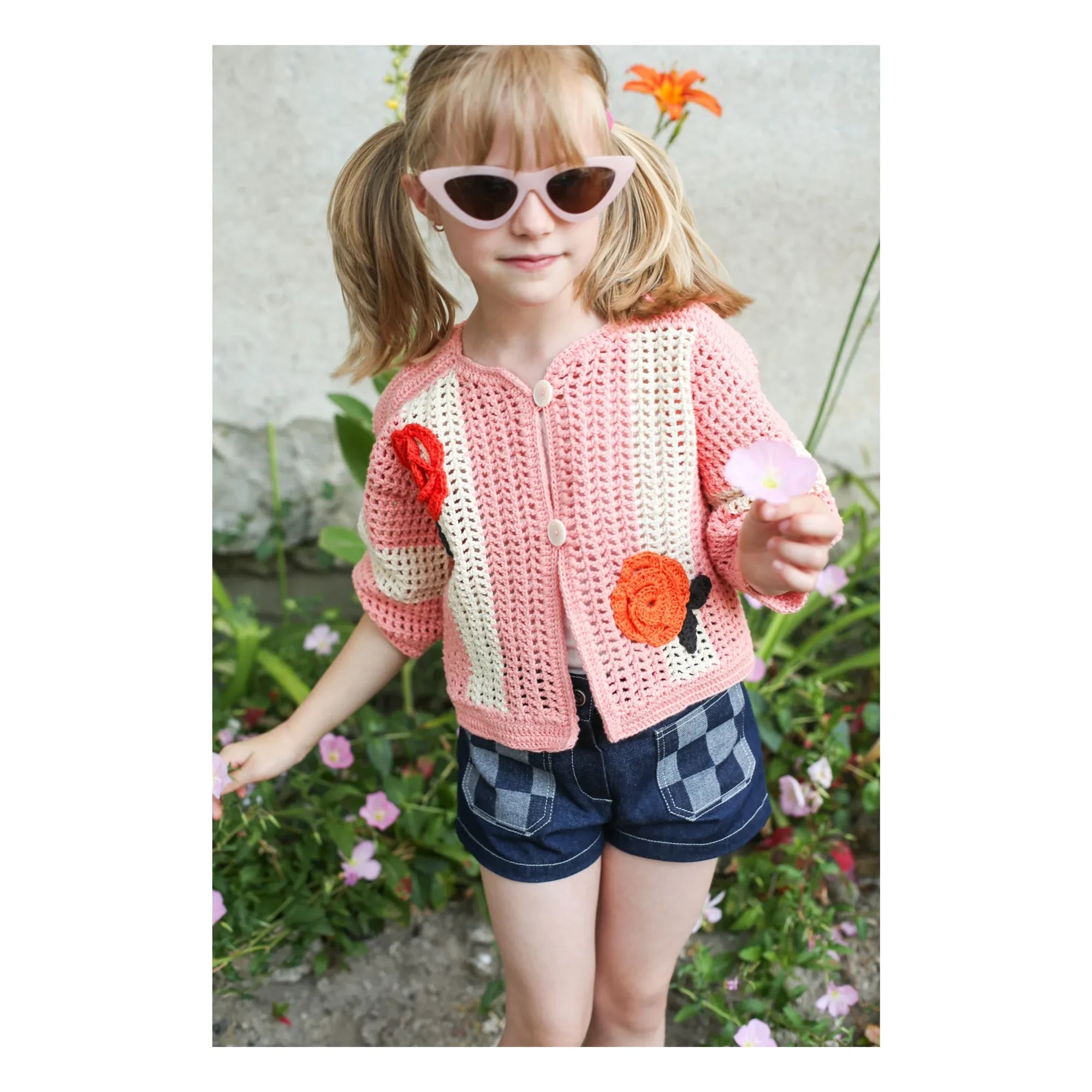Kalinka - Penelope Crochet Jacket | Pink