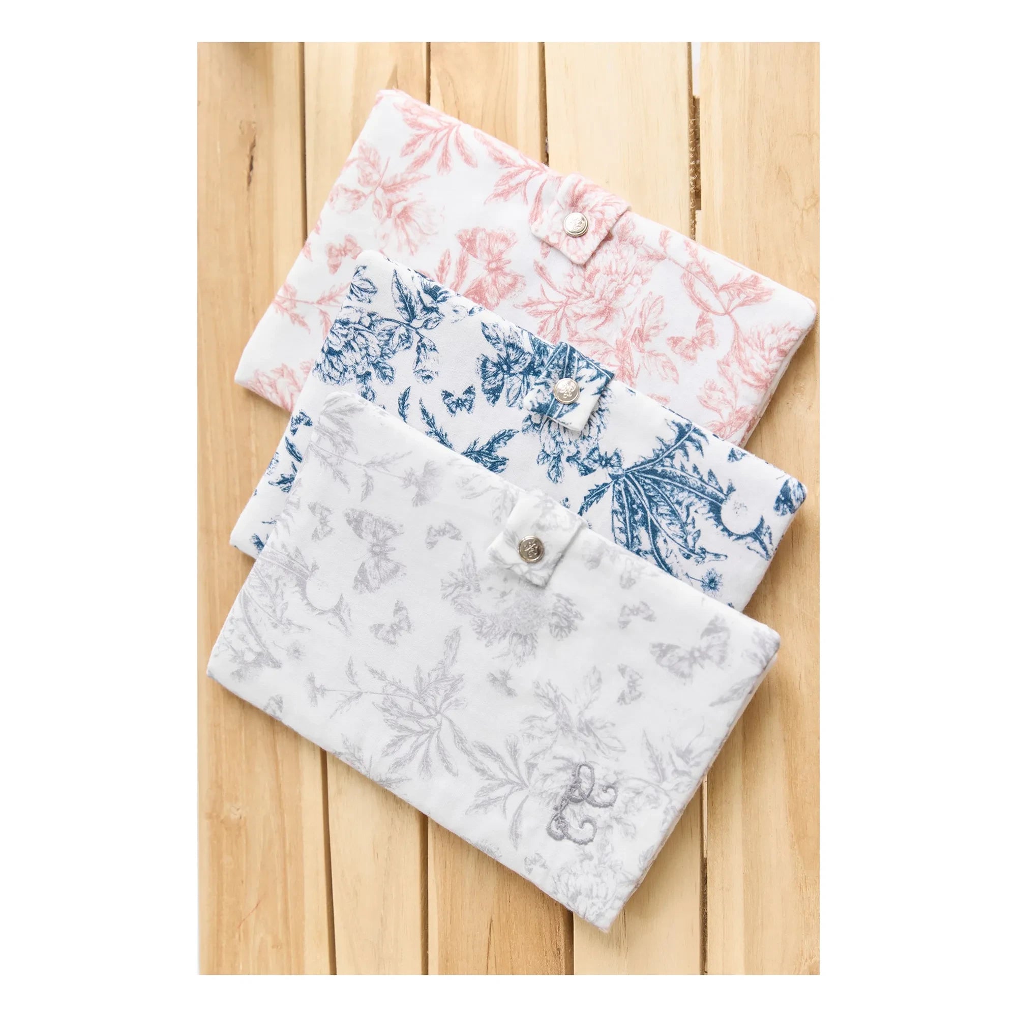 Tartine et Chocolat - Navy Toile de Jouy Health Book Cover