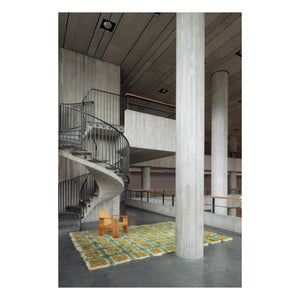 Layered - Wool Rug Pergola, Evelina Kroon | Mustard