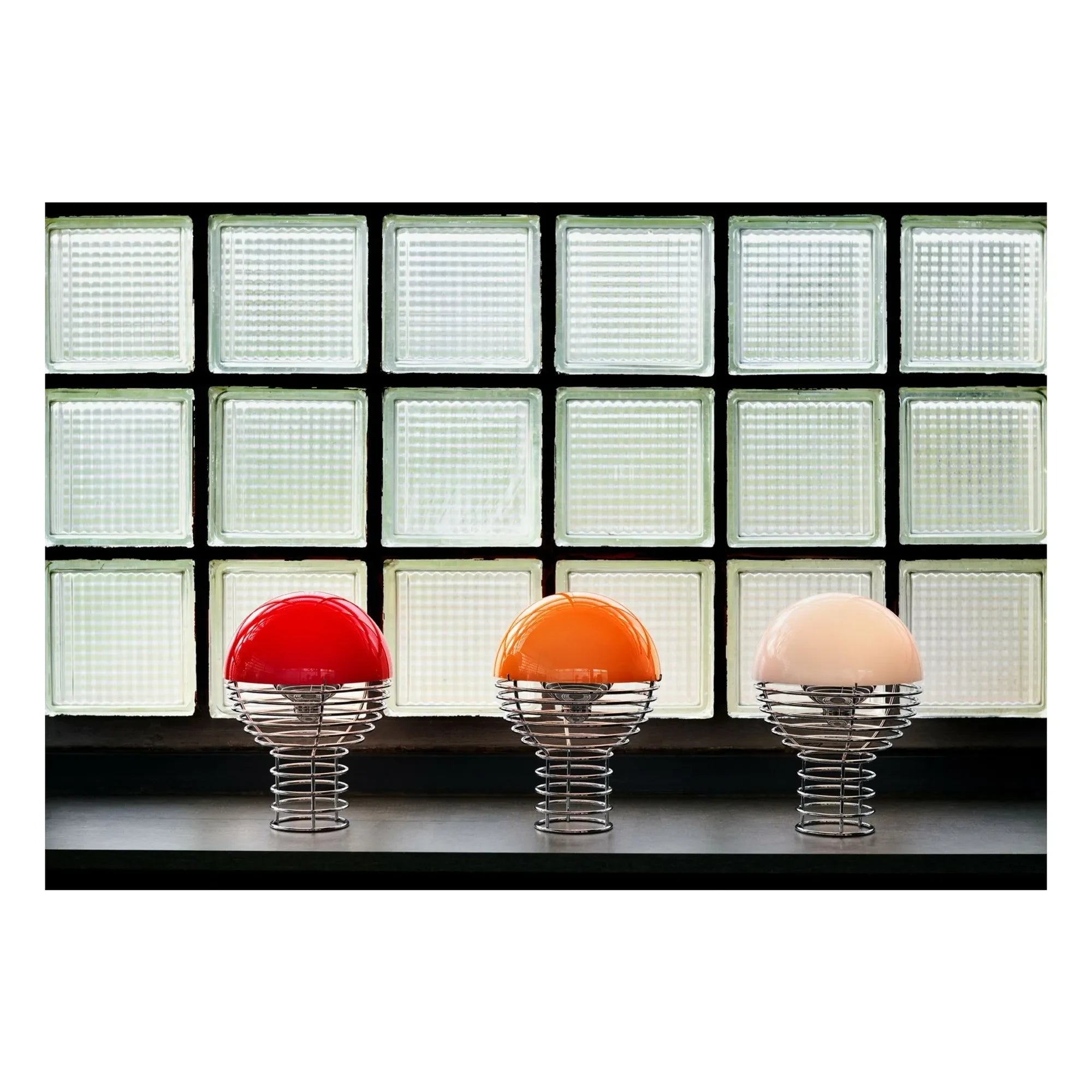 Verpan - Wire Nomad Lamp Ø18 cm | Orange