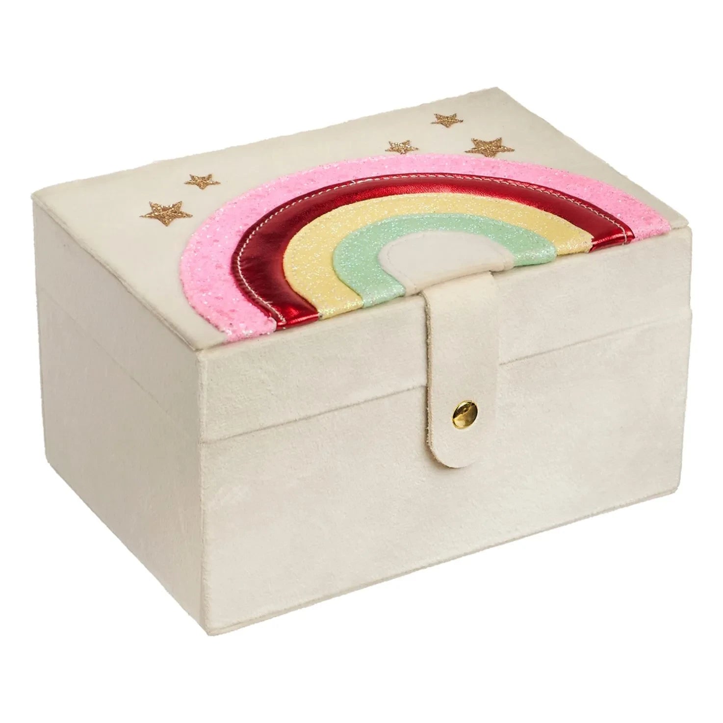 Rockahula Kids - Large Rainbow Jewelry Box | Ecru