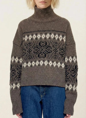 Vanessa Bruno - Huguette Wool Sweater | Taupe Brown