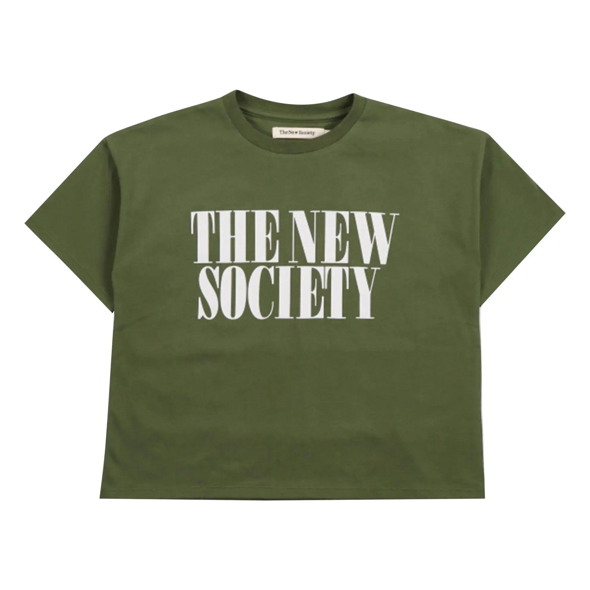 The New Society - Mica T-Shirt | Dark Green