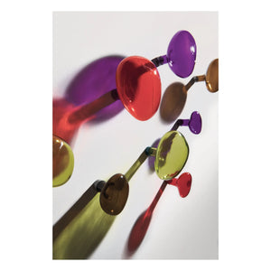 Petite Friture - Bubble Small Glass Coat Hook | Brown