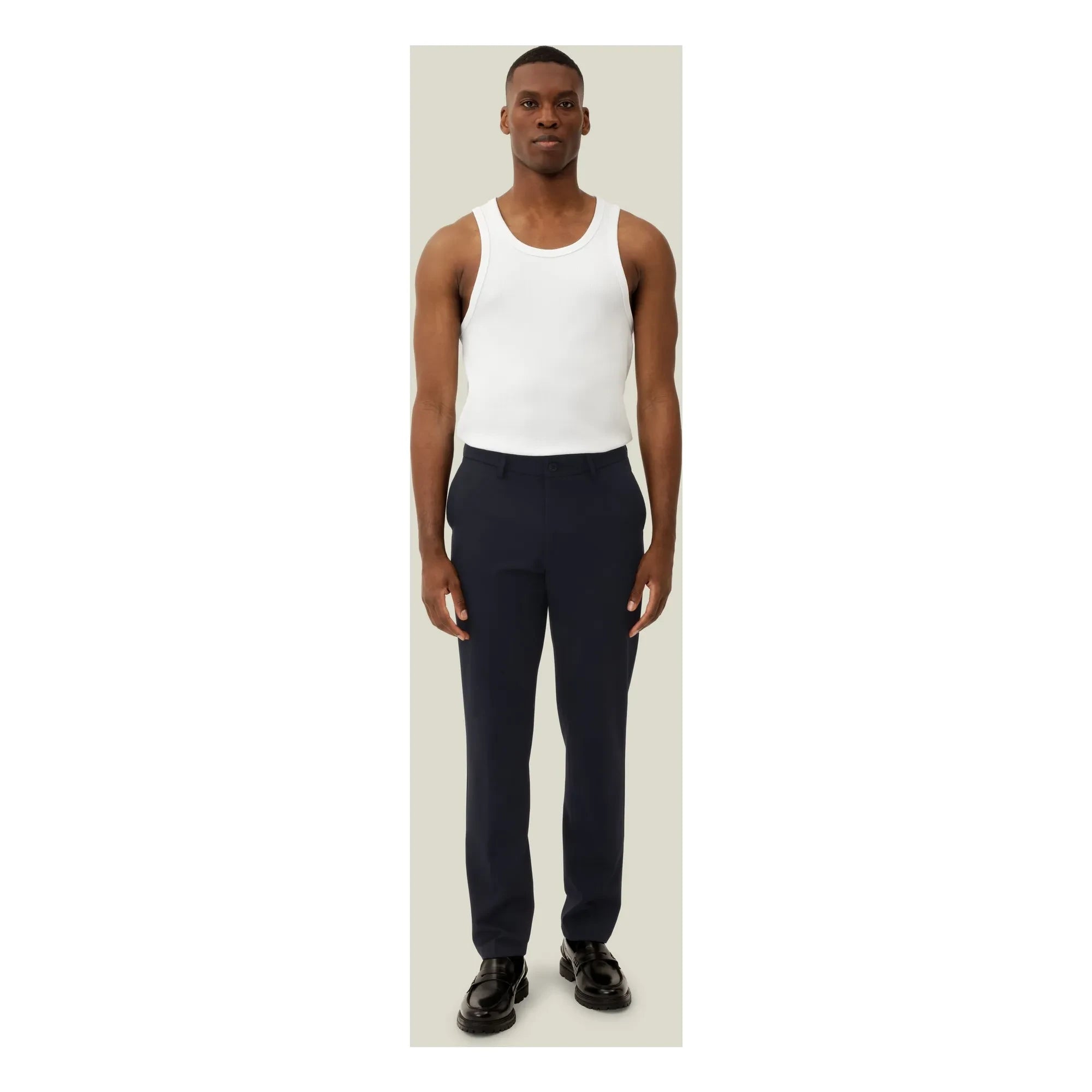 Les Deux - Como Regular Pants | Dark Blue