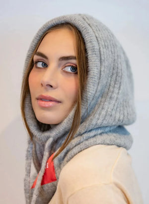 K'puche - Khira Alpaca Hooded Sweatshirt | Gray