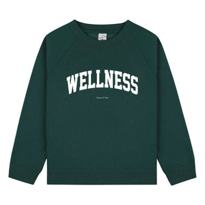 Sporty & Rich - Ivy Wellness Sweat | Koyu yeşil