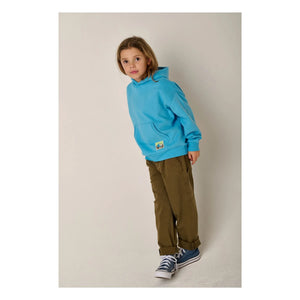 Tumble N'Dry - Salty Organic Cotton Hoodie Sweatshirt | Light Blue