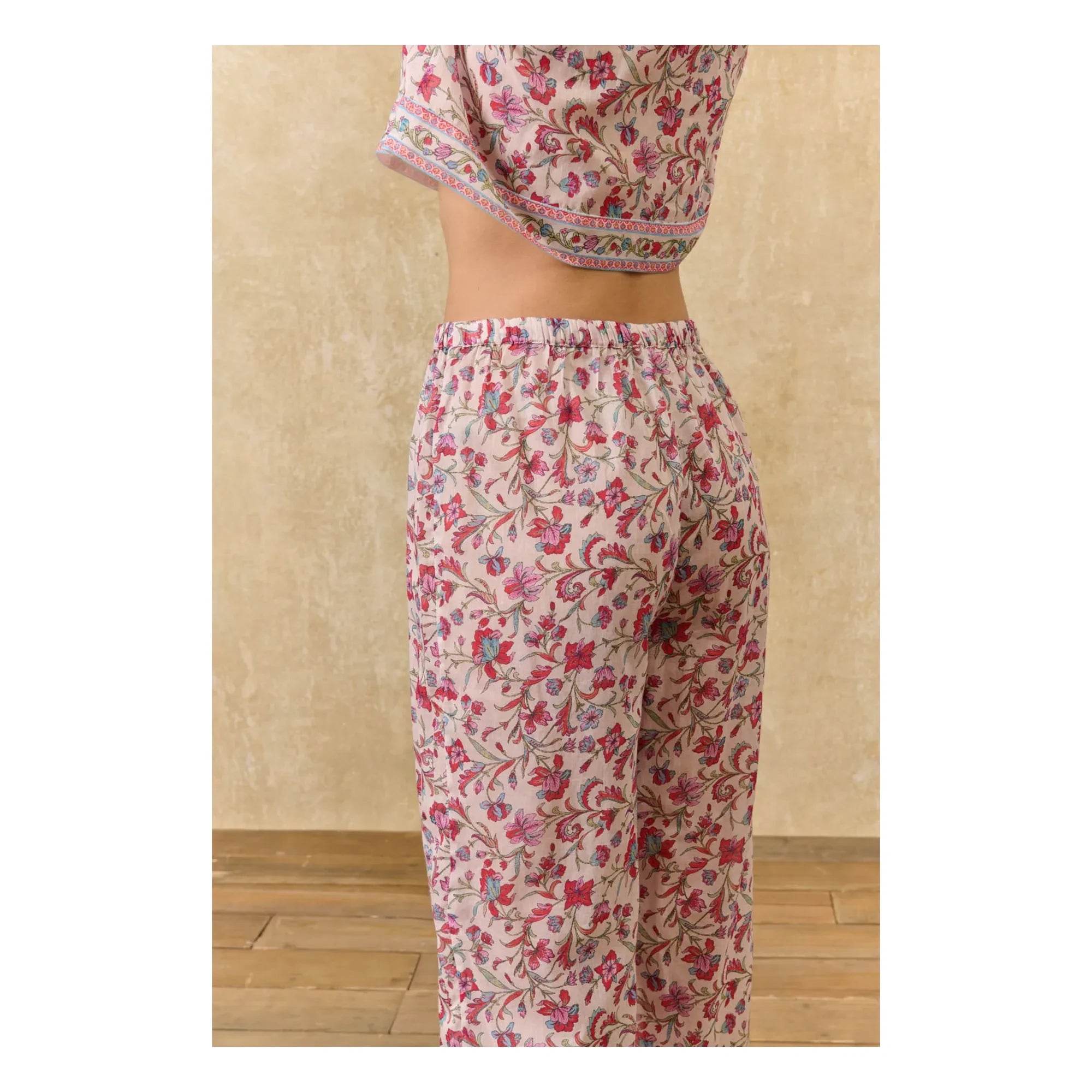 Louise Misha - Louka organic cotton pajamas | Pink