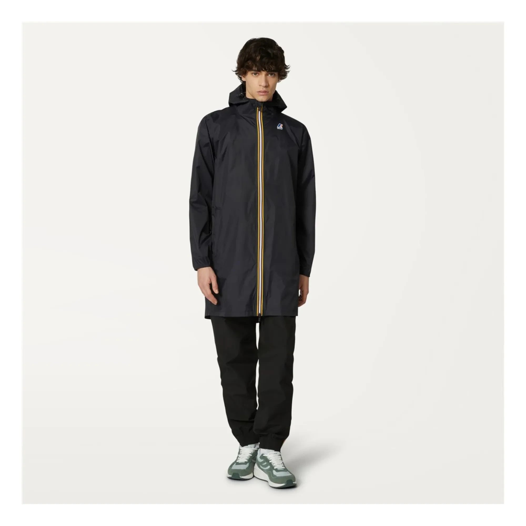 K-way - Le Vrai Eiffel Waterproof Windbreaker - Adult Collection | Black