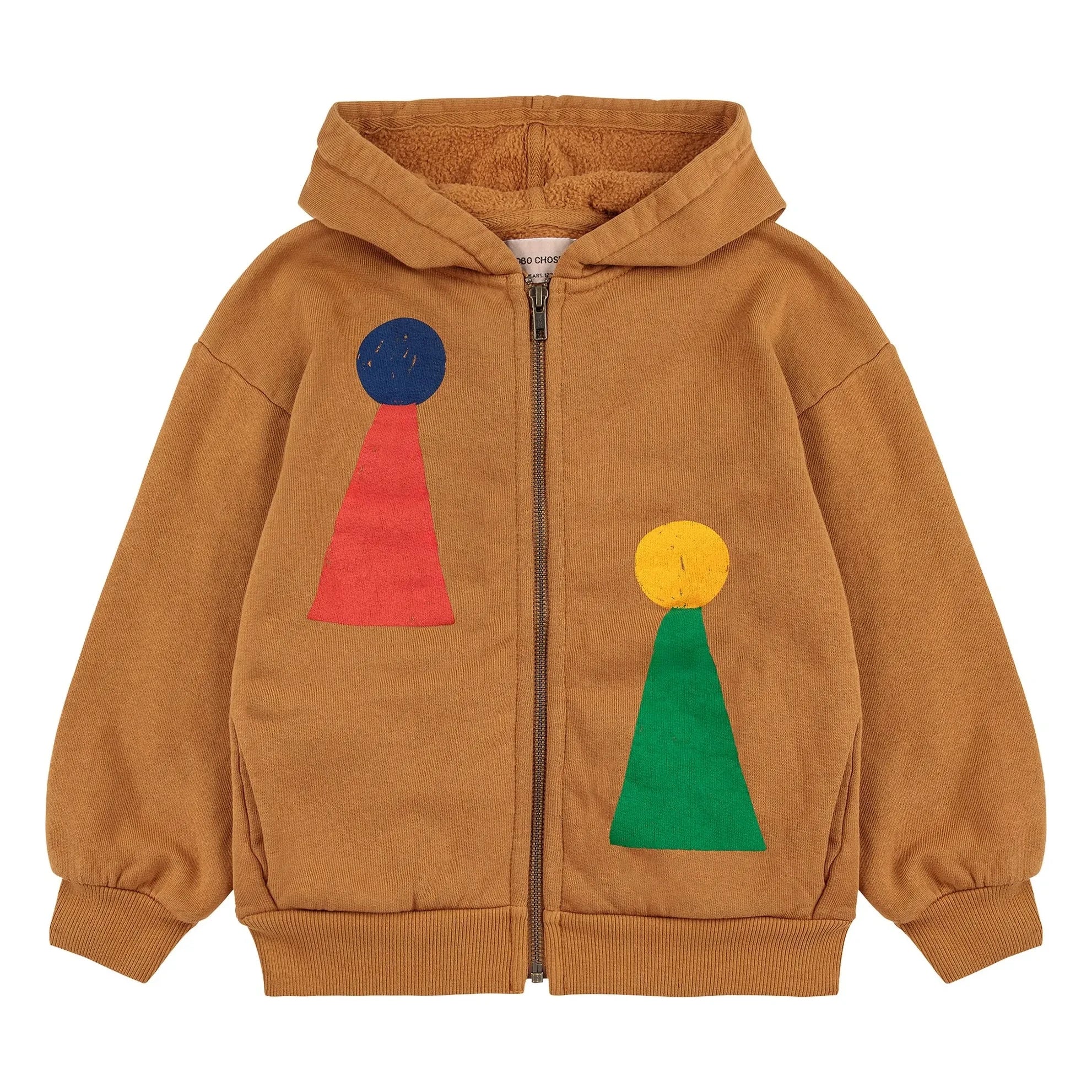 Bobo Choses - Organic Cotton Hoodie Sweatshirt | Brown