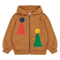 Bobo Choses - Organic Cotton Hoodie Sweatshirt | Brown