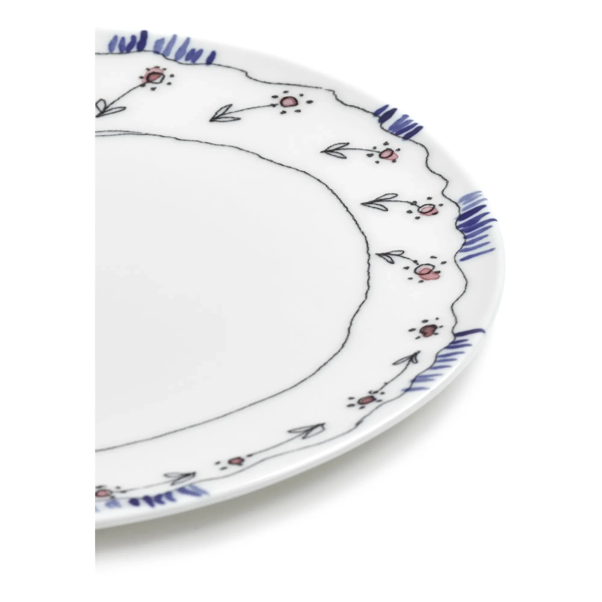Serax - Anemone Plates, Serax for Marni - Set of 2 | Milk