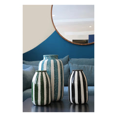 Maison Sarah Lavoine - Riviera Decorative Vase | Sarah Blue