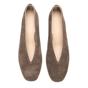 Le Monde Beryl - Luna Suede Heeled Shoes | Brown