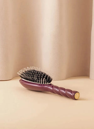 La Bonne Brosse - "The Essential Softness" Hair Brush No. 03 - Sensitive Scalp | Eggplant