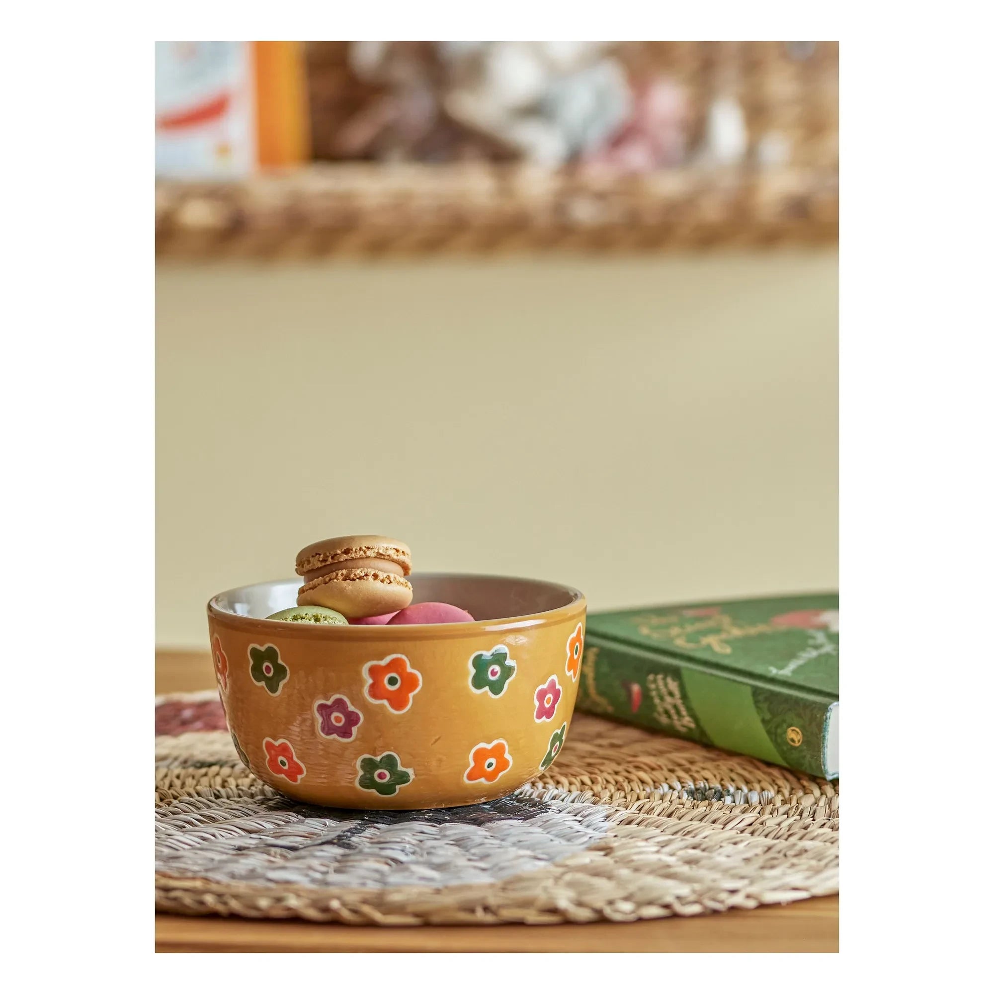 Bloomingville Mini - Addy Stone Ceramic Bowl | Brown