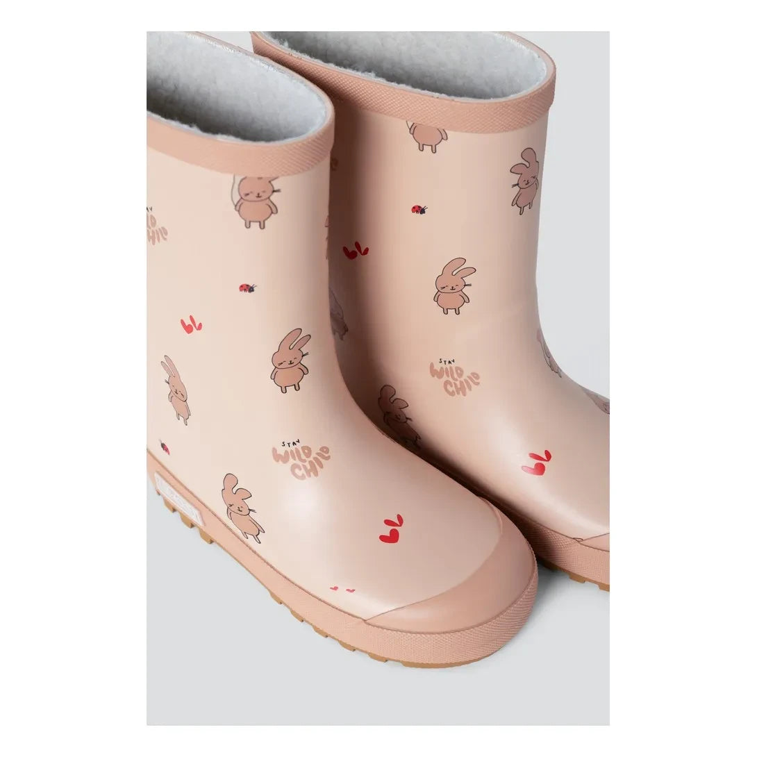 Liewood - Mason Rabbits Rain Boots | Pink