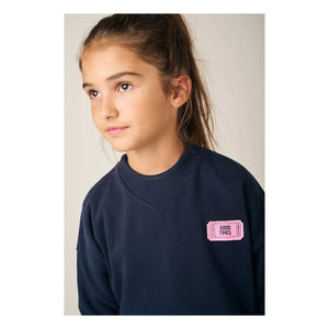 Tumble N'Dry - Mont Blanc Sweatshirt | Midnight Blue