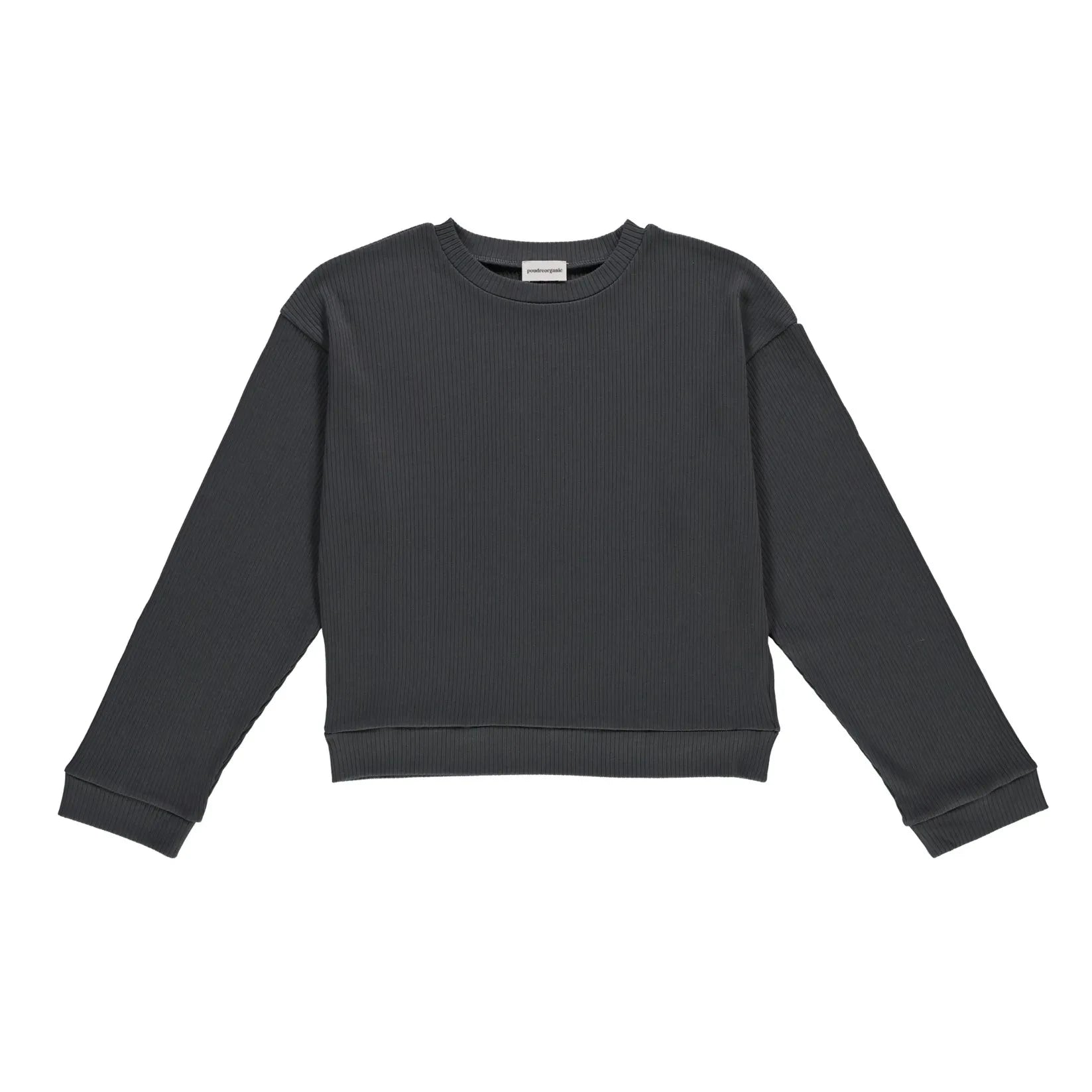 Poudre Organic - Oolong Jersey Tişört | Siyah