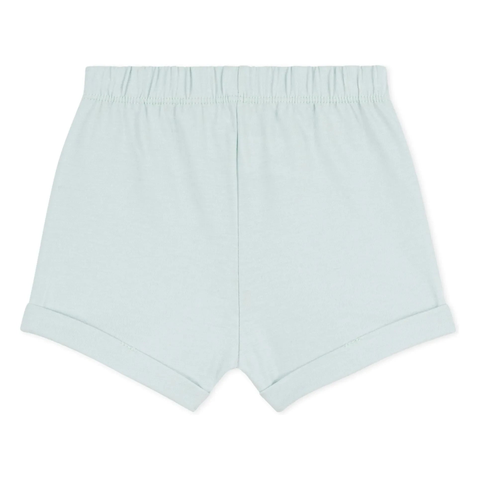 Petit Bateau - Organic Cotton Fleece Shorts | Turquoise