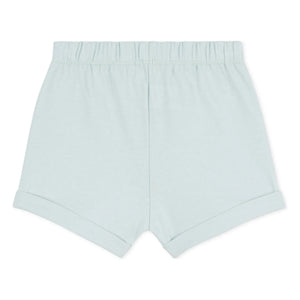 Petit Bateau - Organic Cotton Fleece Shorts | Turquoise