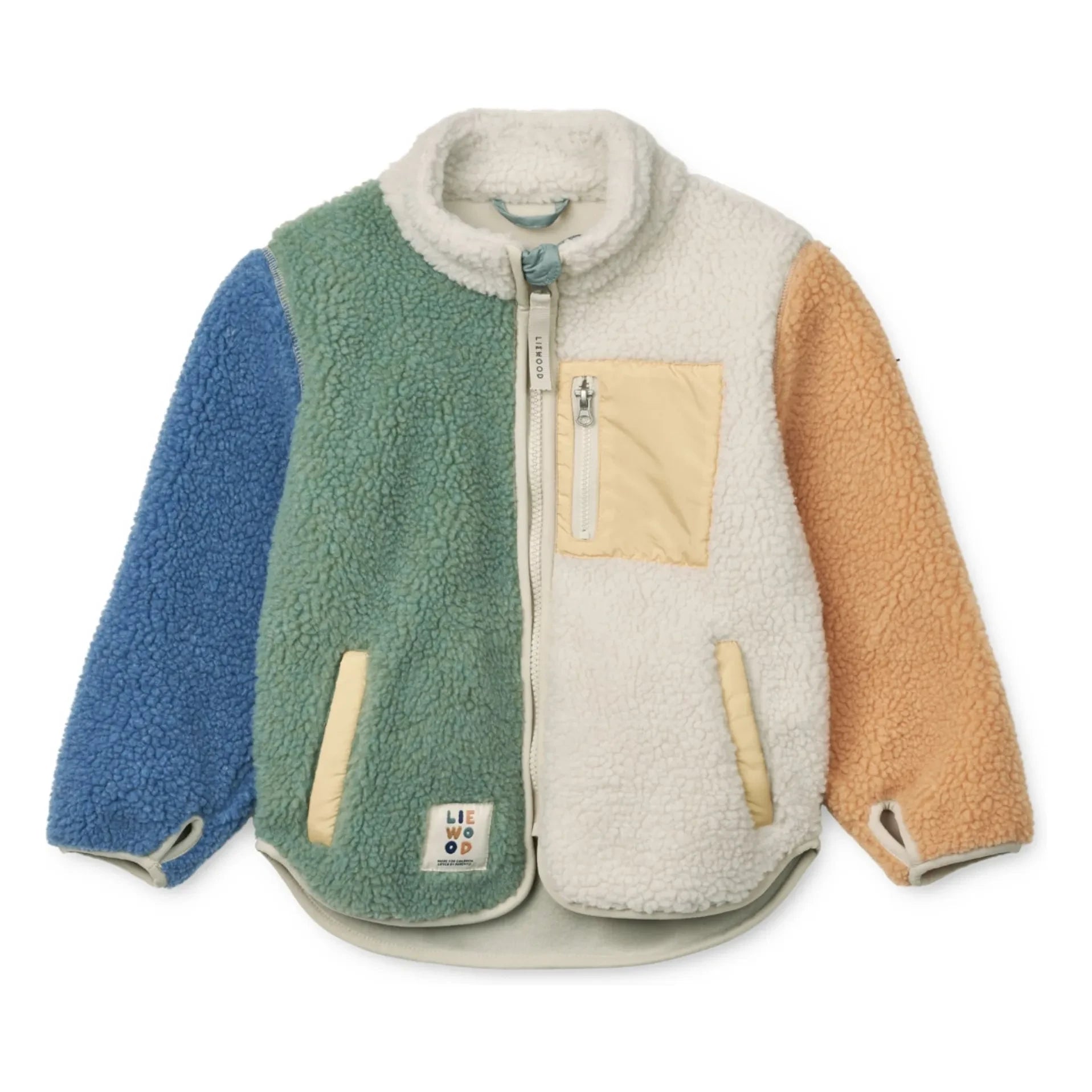 Liewood - Nolan Geri Dönüştürülmüş Elyaf Polar Ceket | Mint Yeşili