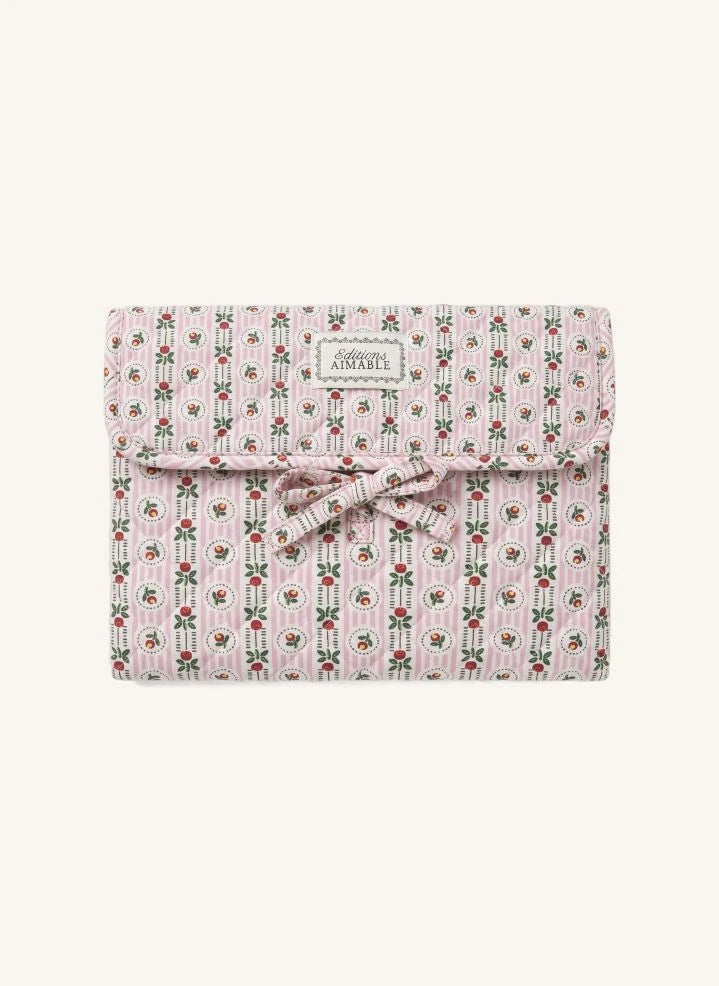 Editions Aimable - Marcel portable changing mat | Pommette Poplin