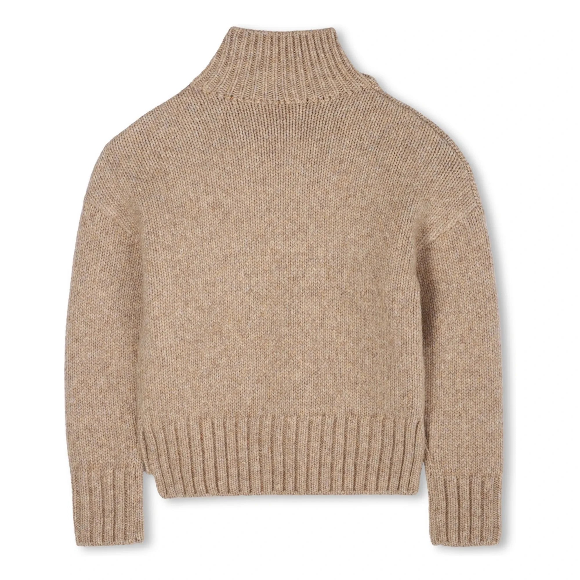 Zadig & Voltaire - Buttoned Wool Winged Sweater | Beige