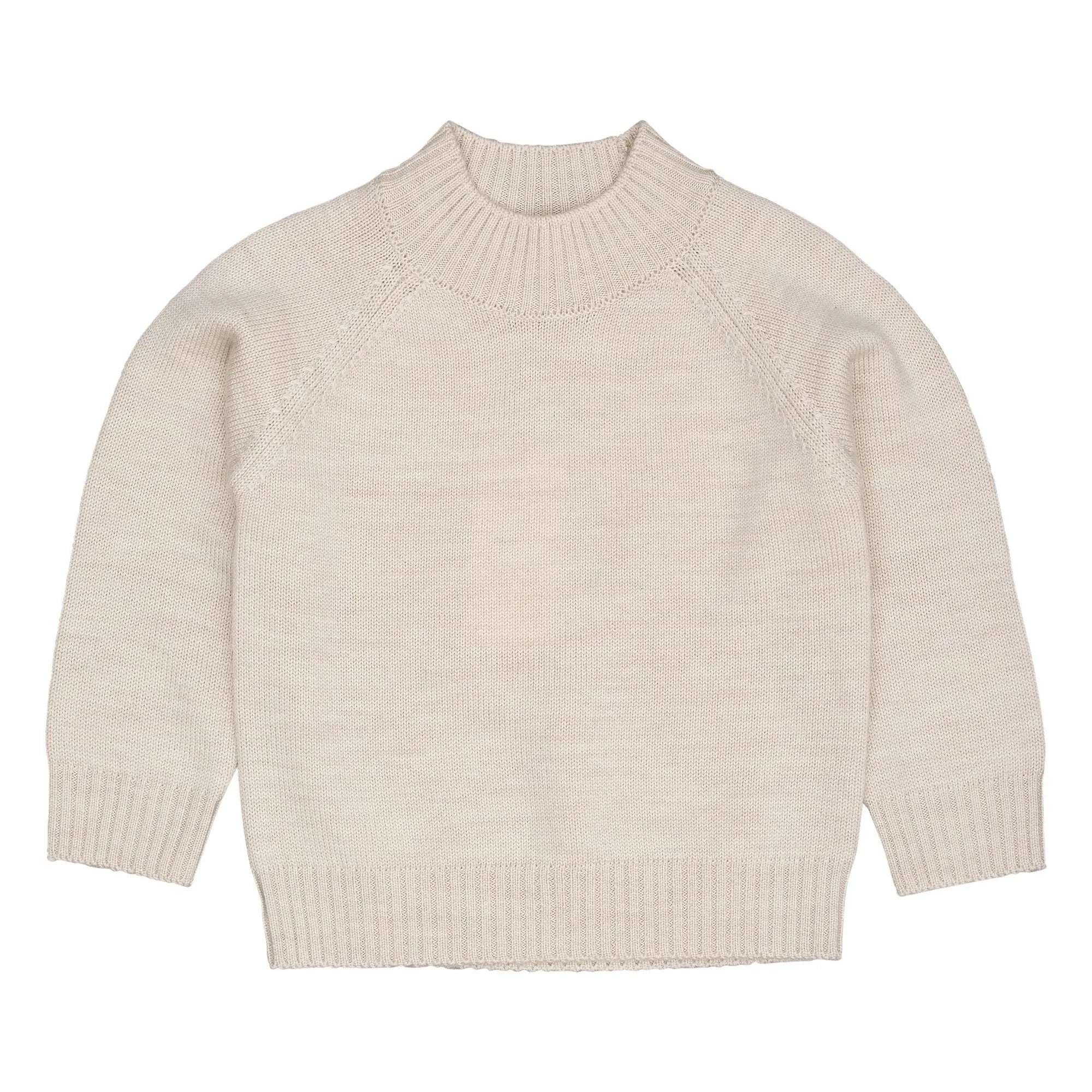 Copenhagen Colors - Merino Wool Sweater | Heather Beige