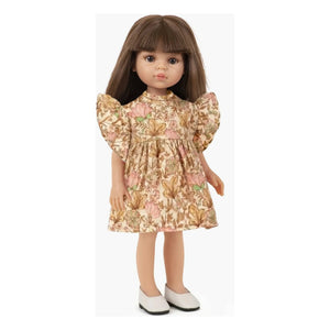 Minikane - Amigas Carol Doll in Daisy Indienne Rosée Dress | Pink