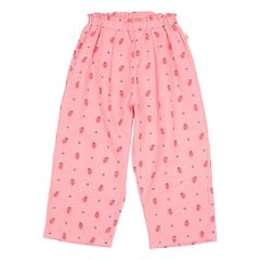 Búho - Strawberry Organic Cotton Pants | Powder Pink