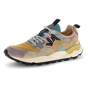 Flower Mountain - Yamano 3 Süet ve Naylon Sneakers | Mor