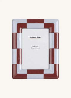 Present Time - Firenze Photo Frame | Burgundy