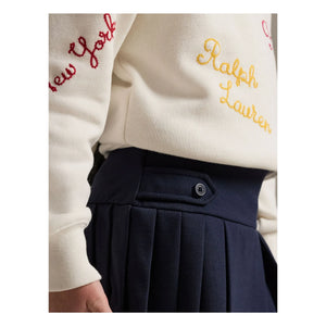 Ralph Lauren - Pileli etek | Lacivert