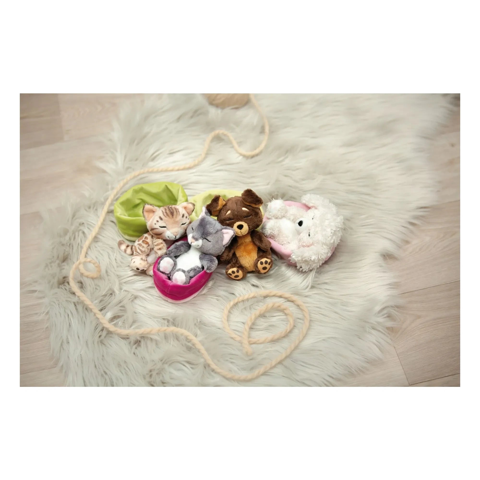 Nici - Bengal Cat Plush - Sleeping Pets | Light Brown