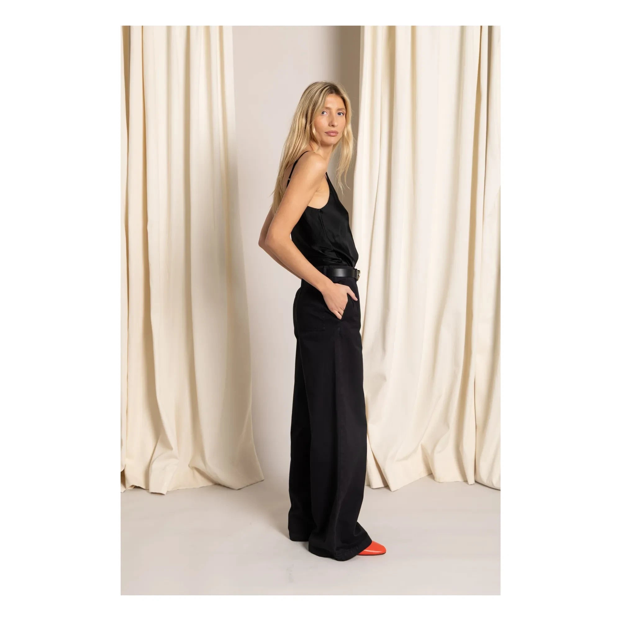 Smallable Woman - Paris Wide Leg Trousers | Black